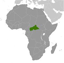 Central African Republic in Africa