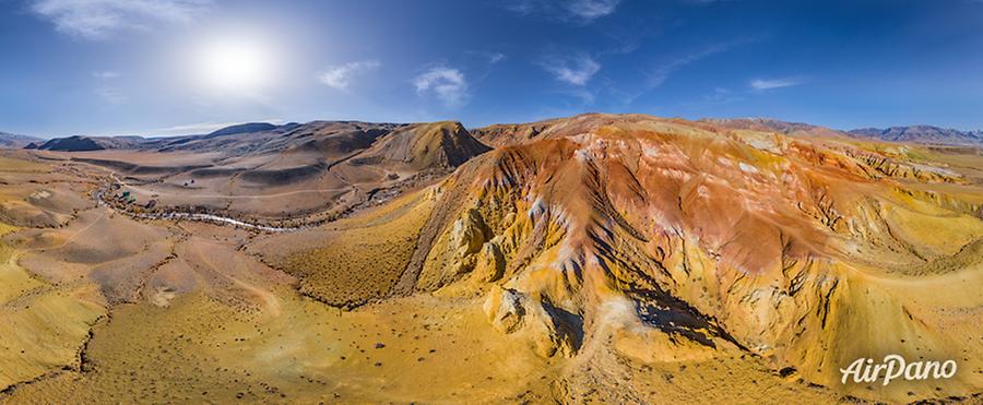 Colorful Mountains Mars 1, © AirPano 