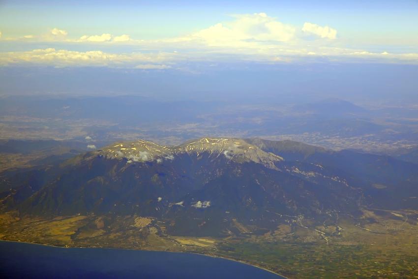 Mount Olympus from above