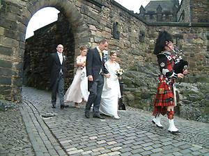 Wedding at Edinburgh Castle