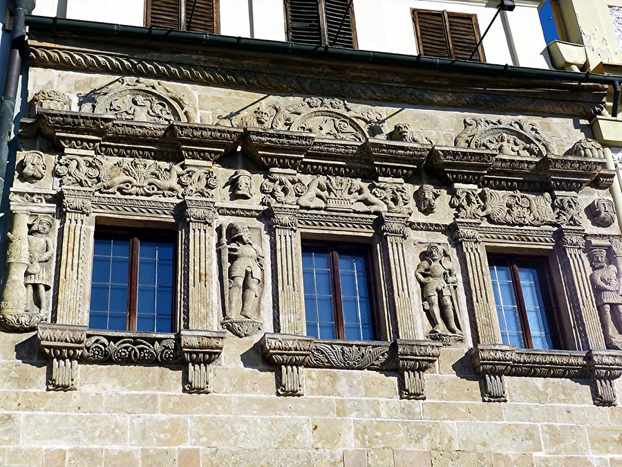 Litomysl - Knights&#39; House - Relief