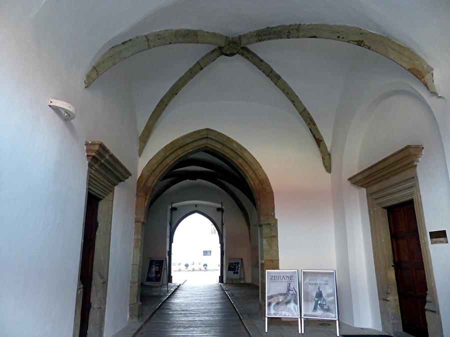 Pardubice - Castle - Gothic entrance