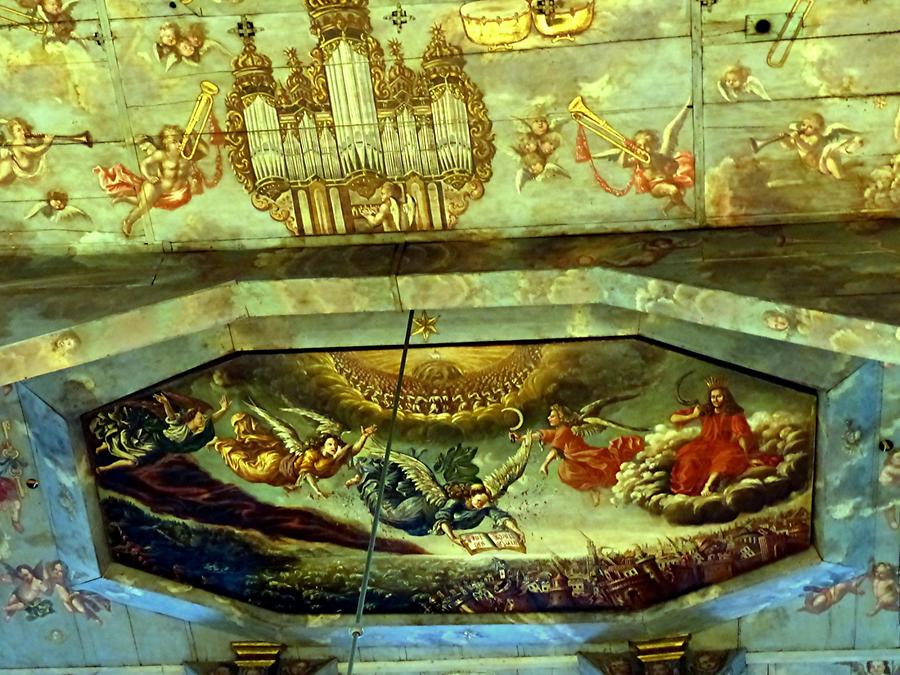 Swidnica - Church of Peace - Further ceiling paintings