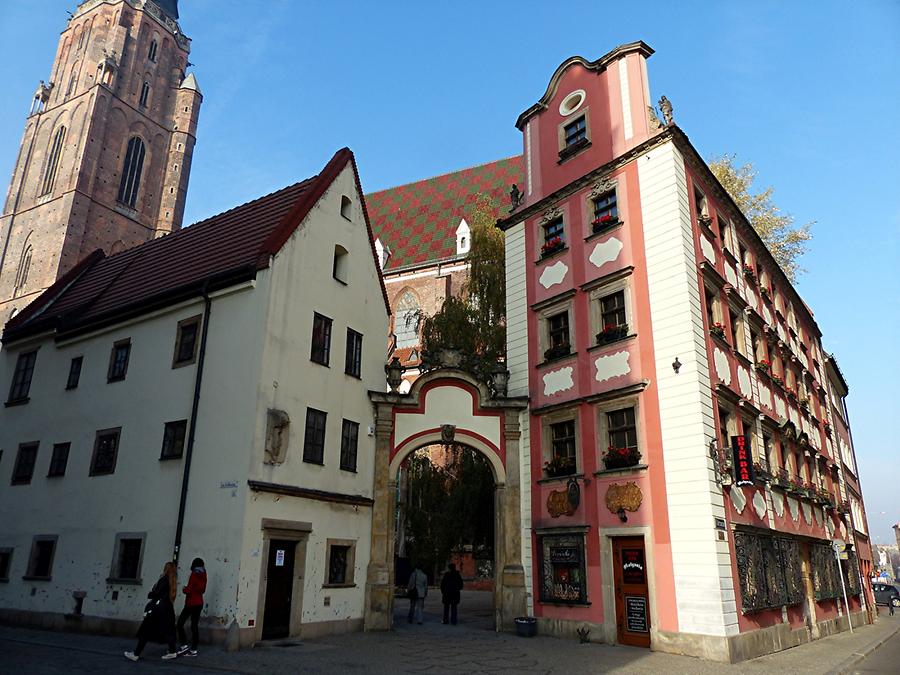 Wroclaw - Houses of „Hänsel und Gretl“
