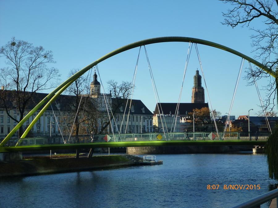 Wroclaw - University Leopoldina - Elisabeth Curuch - River Oder