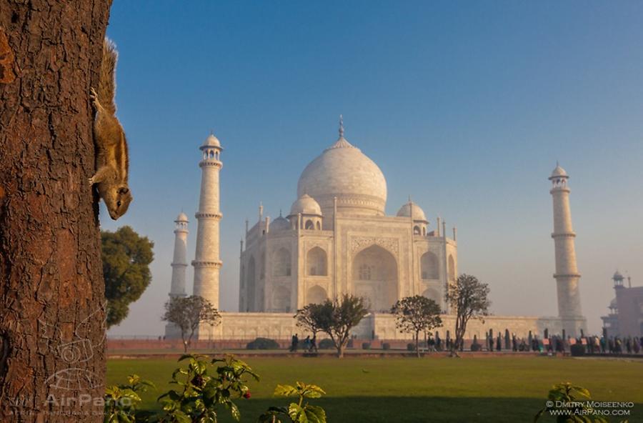 The Taj Mahal, India, © AirPano 