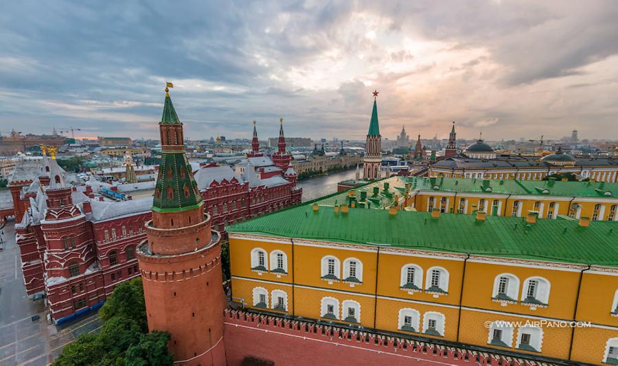 Moscow Kremlin, Russia, © AirPano 