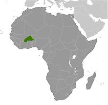 Burkina Faso in Africa