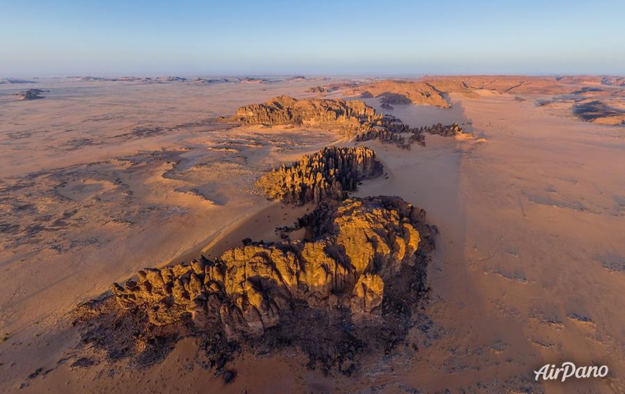 Chad. South Sahara. Stone giants, © AirPano 