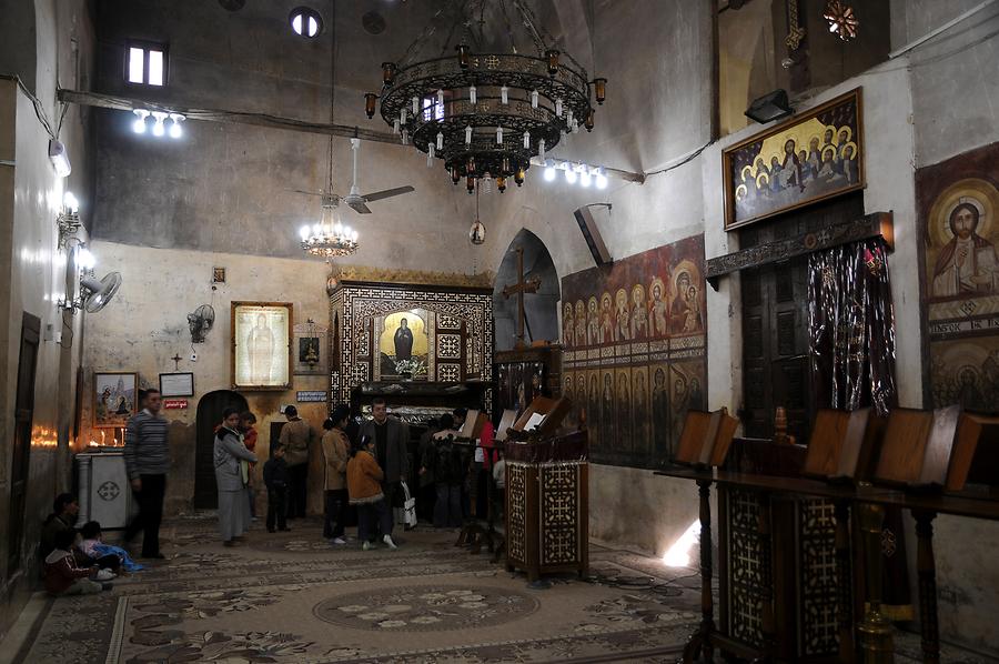 Wadi El Natrun - Monastery of Saint Pishoy; Inside