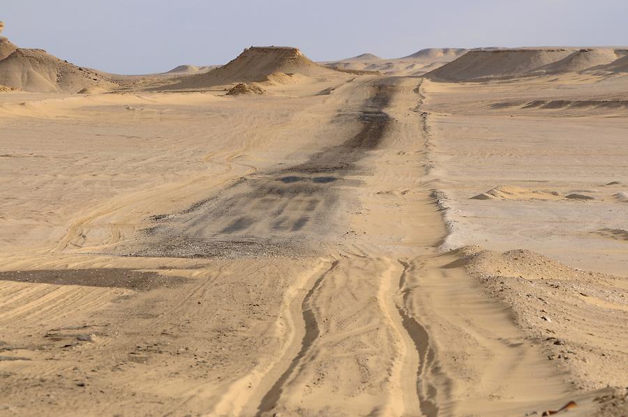 Desert near Bahariya Oasis