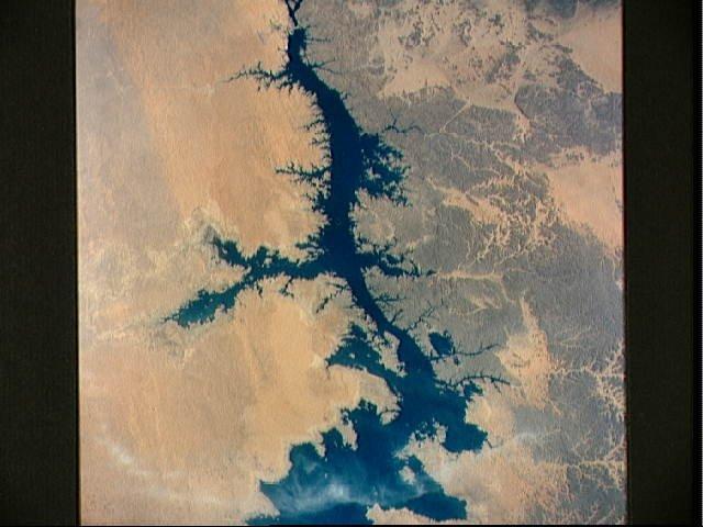 Nile River in Lake Nasser