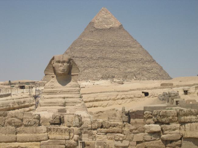 Sphinx, Pyramid of Khafre