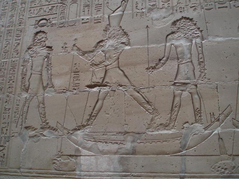 Reliefs, Edfu (1)