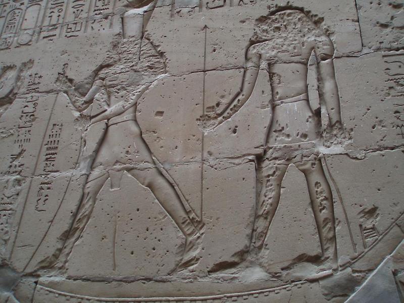 Reliefs, Edfu (2)