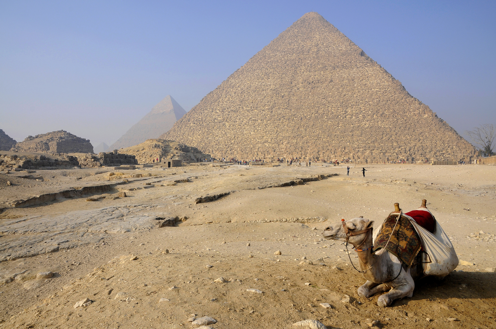 Giza Pyramid Complex - Pyramid of Cheops (2) | Giza Pyramid Complex