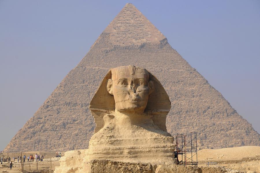 Khafre's Pyramid and the Great Sphinx