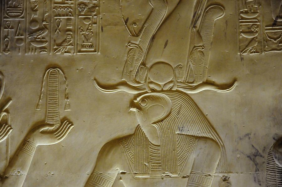 Horus Relief, Temple of Abydos