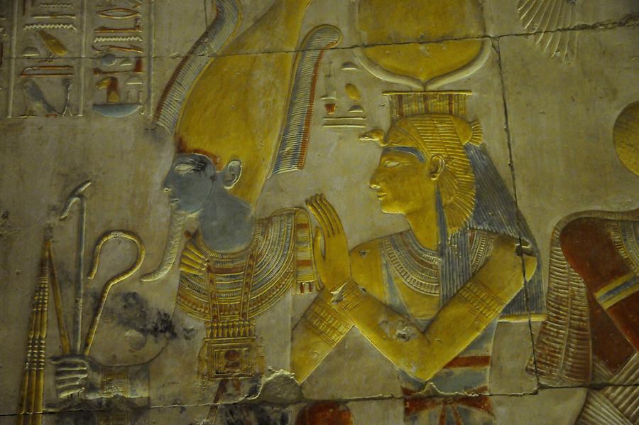 Reliefs, Temple of Abydos