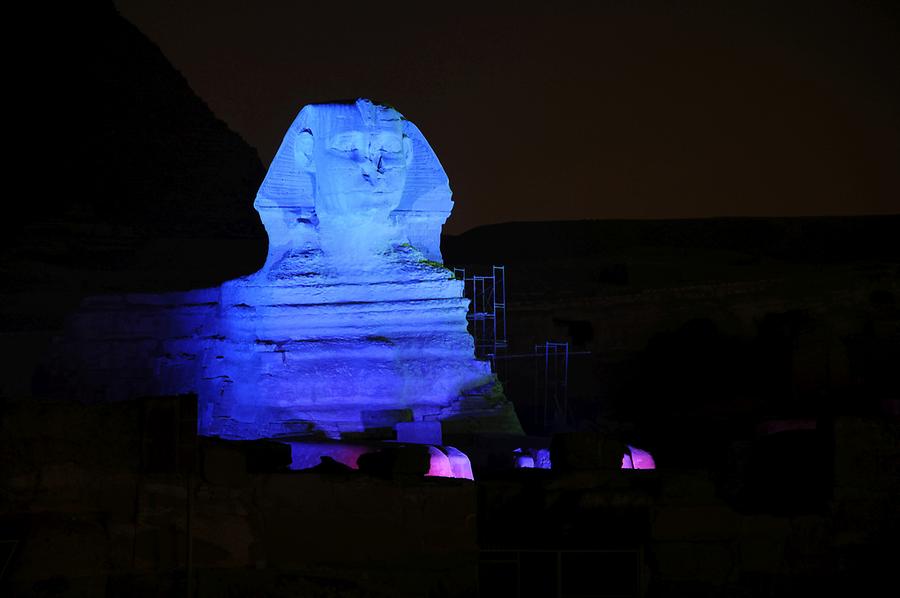 Sphinx at Night