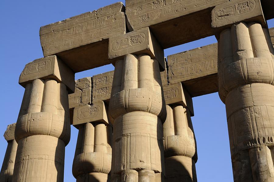 Luxor Temple Complex - Column Capitals