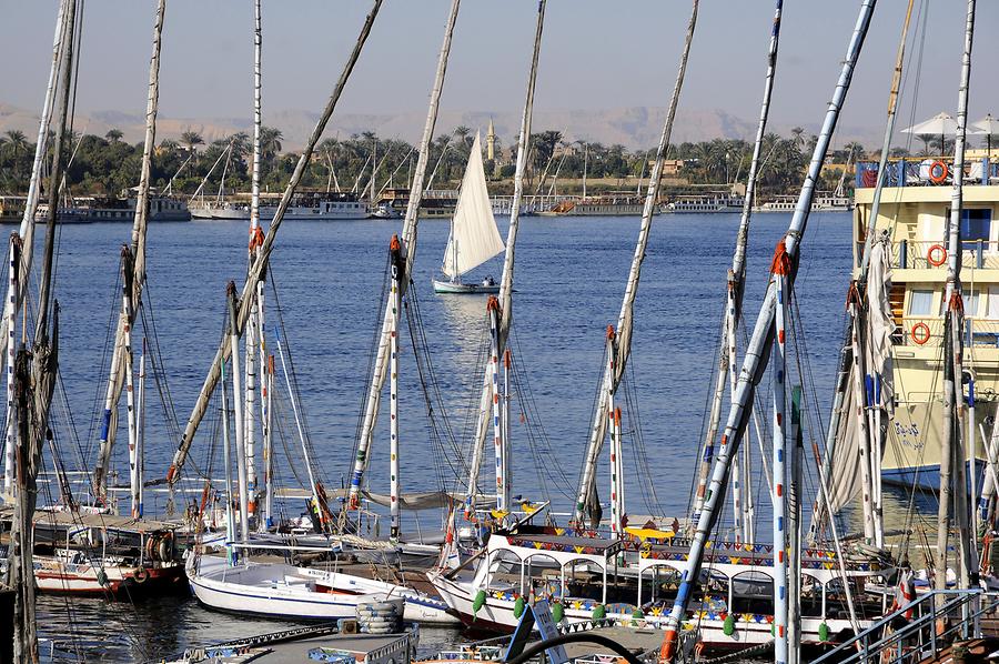 The Nile near Luxor