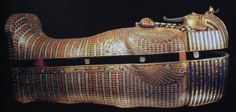 Tutankhamun's Sarcophagus (Museum of Cairo)