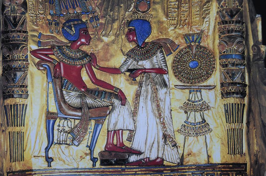 Tutankhamun's Throne (Museum of Cairo)