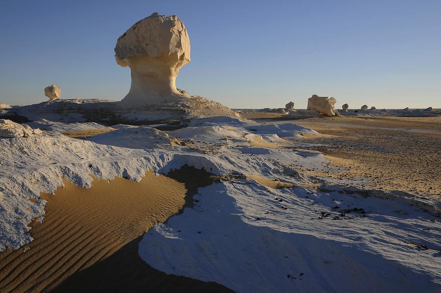 White Desert - Lime Stone Rock Formations