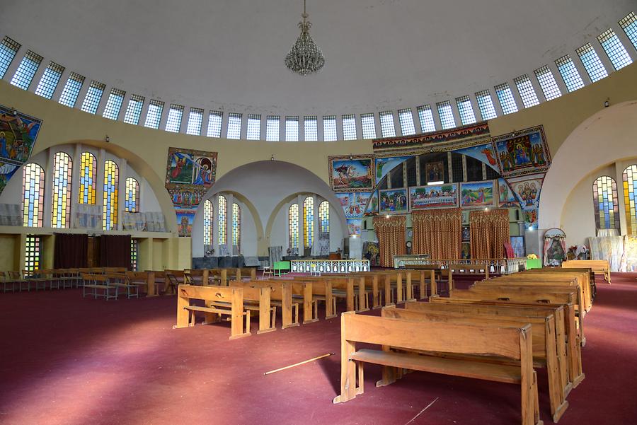 New Cathedral of St Mary of Zion - Inside