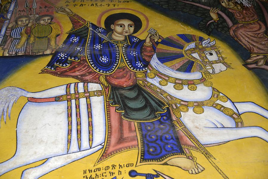 Old Cathedral of St Mary of Zion - Fresco