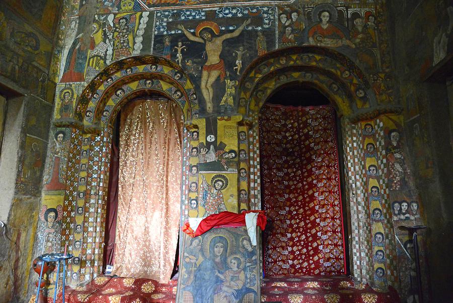 Debre Berhan Selassie Church - Inside