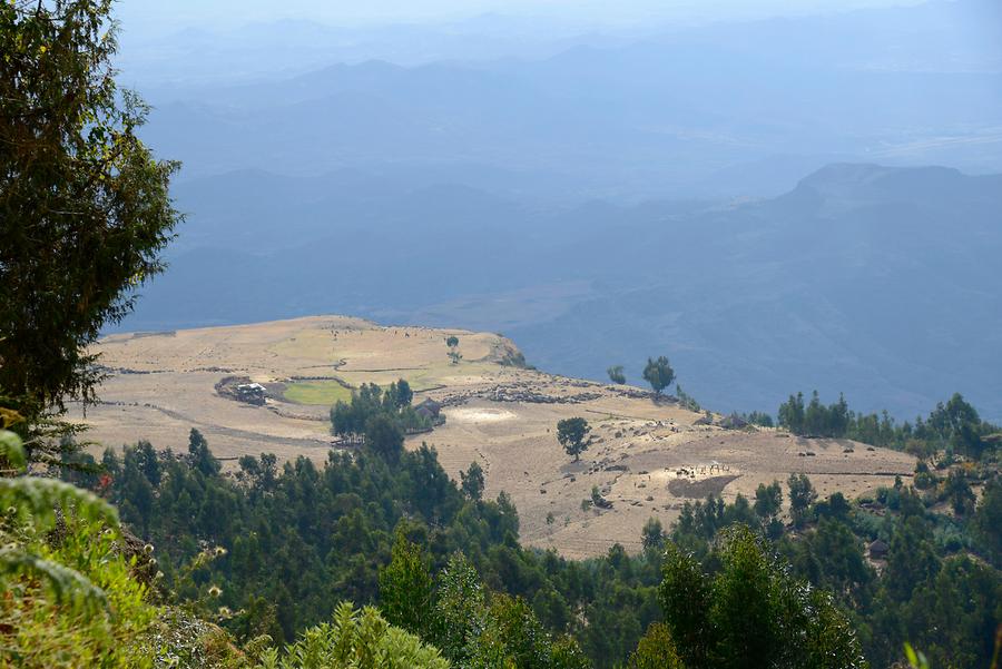 Landscape near Lalibela
