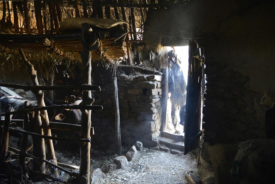 Tigray Village - Shack; Interior