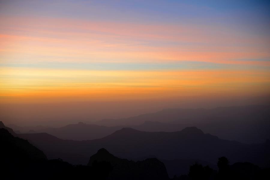 Simien Mountains National Park - Sunset