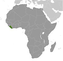 Liberia in Africa