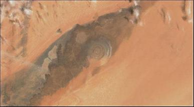 Richat Structure, real colours