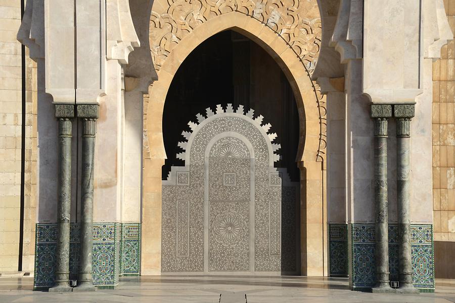 Hassan II Mosque - Gate