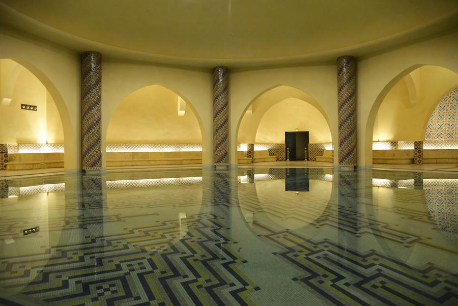Hassan II Mosque - Water Basin