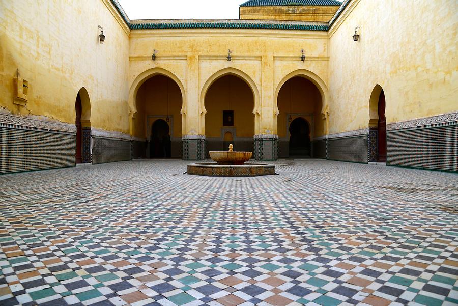 Meknes - Mausoleum of Moulay Ismail