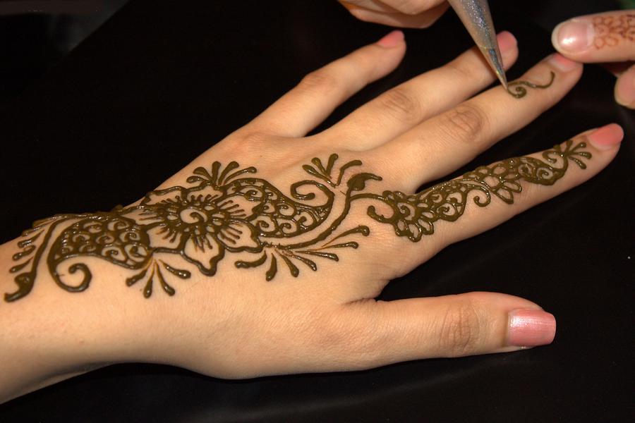 Taroudannt - Suq; Hand Painted with Henna