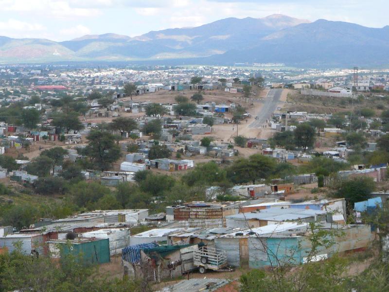 The other side of Windhoek