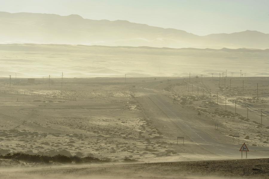 Sandstorm near Lüderitz