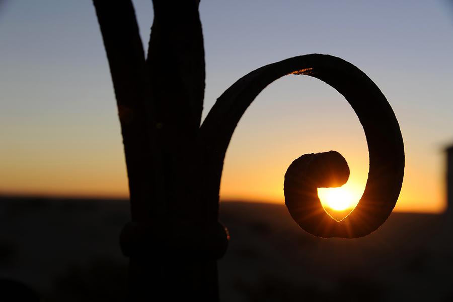 Sunset at Kolmanskop
