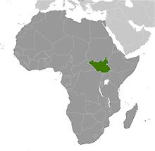 South Sudan in Africa