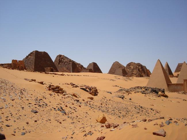 Pyramids, Meroe