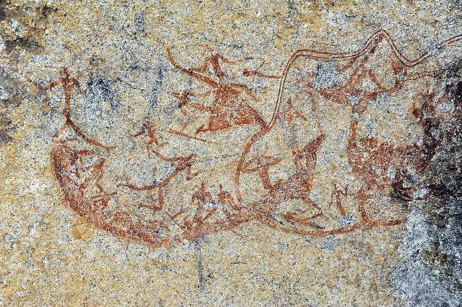 Rock Paintings Bambata Cave