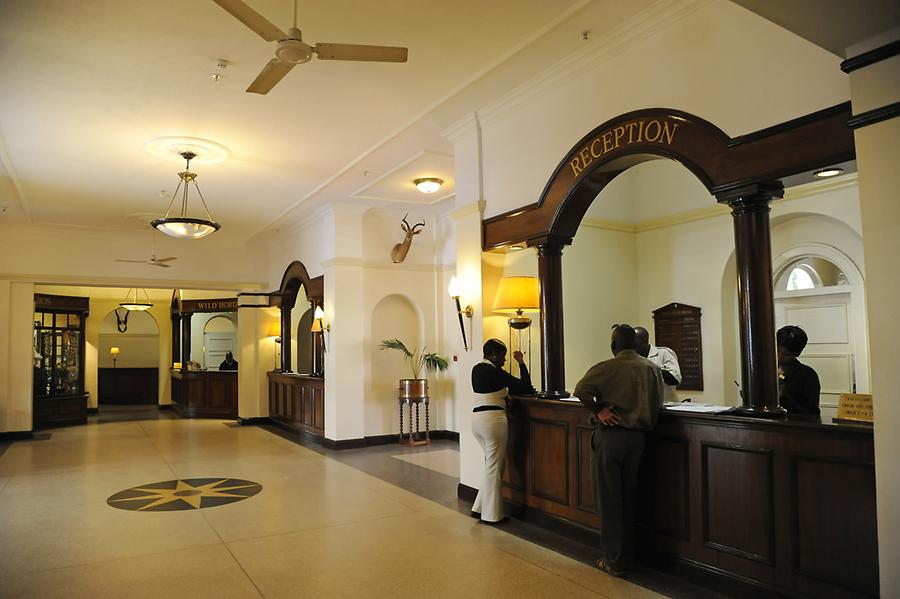 Victoria Falls Hotel inside