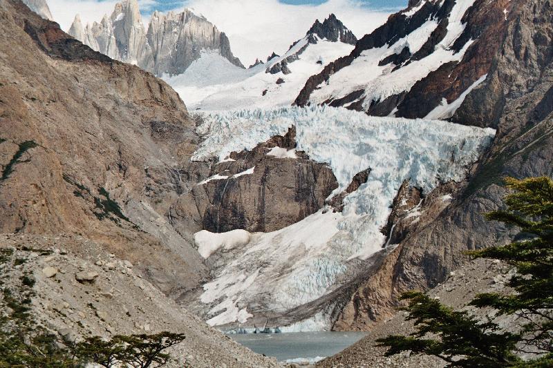 Piedras Blancas glacier