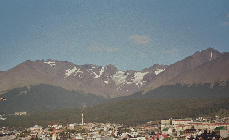 View on Ushuaia